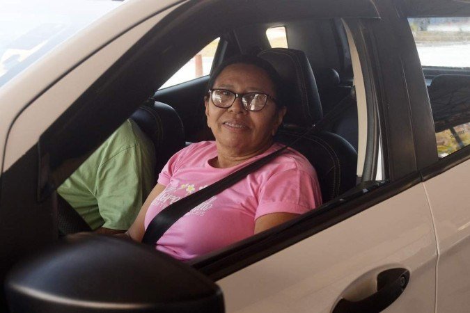  09/06/2023 Credito: Ed Alves/CB/DA.Press. Cidades. Tres dias Uteis do Tunel rei Pelé. Na foto, Maria Jose Costa. 