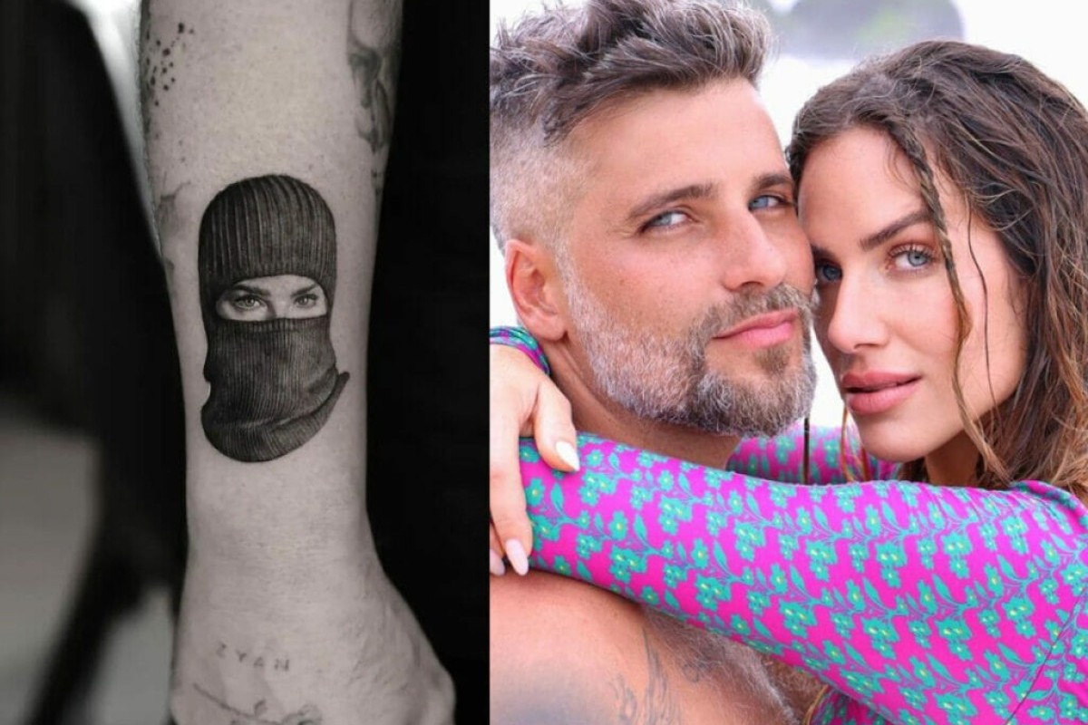 Bruno Gagliasso faz nova tatuagem em homenagem à Giovanna Ewbank