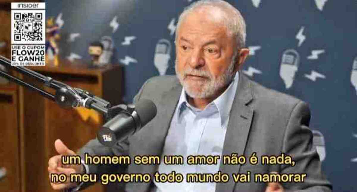 Em podcast, Lula 