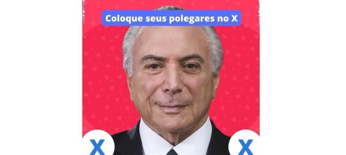 Declaração do Dia dos Namorados do ex-presidente Michel Temer viraliza
