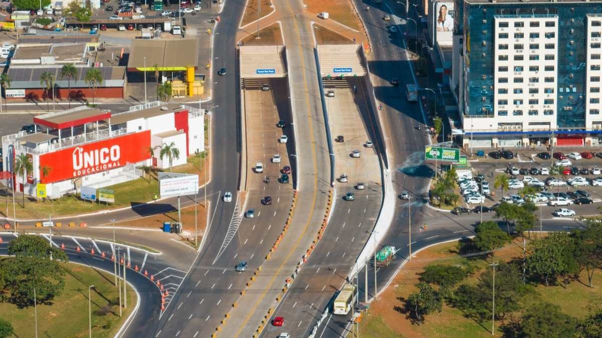 Túnel Rei Pelé, tecnologia a serviço dos motoristas - Portal Lago Sul