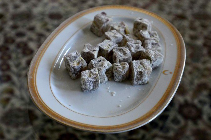 Manjar turco de pistache 