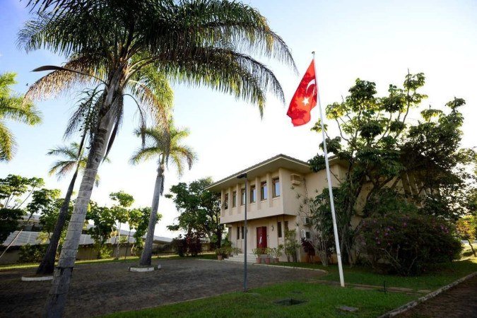 Arquitetos turcos planejaram o prédio principal