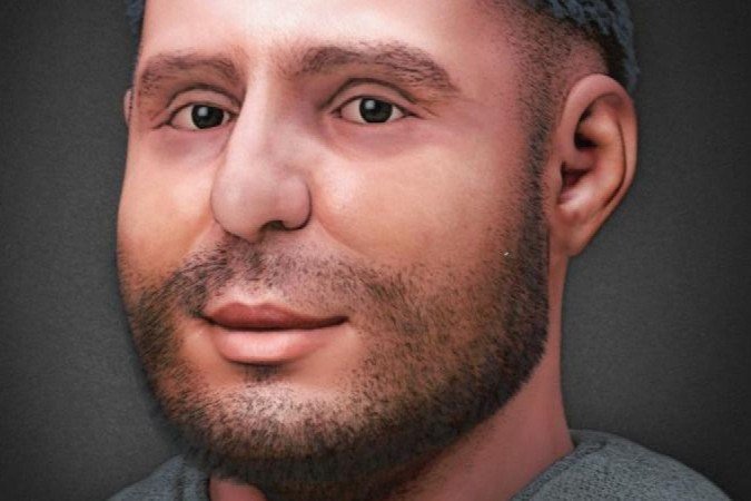 A reconstituição facial revelou um Santo Antônio mais rechonchudo do que normalmente se imagina e com sintomas da hidropisia
- (crédito: ARC-TEAM/ CENTRO STUDI ANTONIANI/ CICERO MORAES) A reconstituição facial revelou um Santo Antônio mais rechonchudo do que normalmente se imagina e com sintomas da hidropisia
- (crédito: ARC-TEAM/ CENTRO STUDI ANTONIANI/ CICERO MORAES)