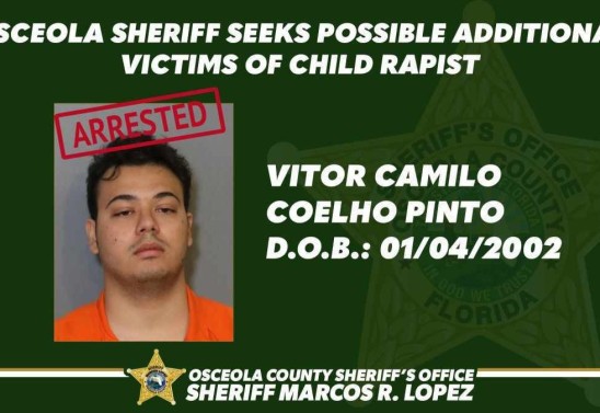 Reprodução/ Facebook/ Osceola County Sheriff's Office