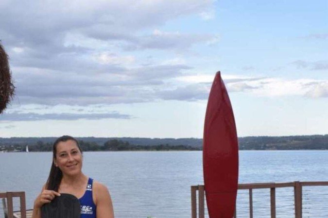 Erisângela Toniolo conheceu a paracanoagem atráves de projeto da Rede Sarah de Hospitais de Reabilitação e se apaixonou à primeira vista