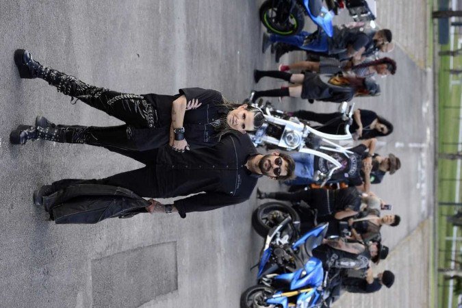 Editorial de moda com o tema voltado para o Capital Moto Week
