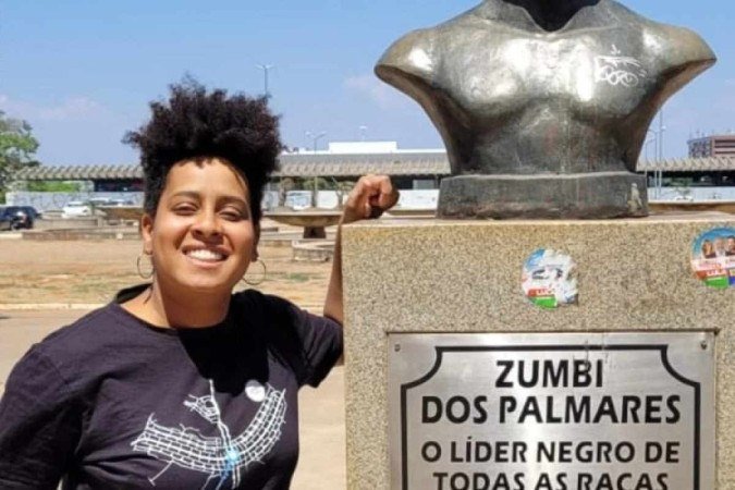 Bianca D’Aya, criadora do projeto Tour Brasília Negra Bianca D’Aya, criadora do projeto Tour Brasília Negra