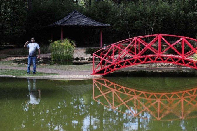  15/06/2023. Crédito: Minervino Júnior/CB/D.A Press. Brasil.  Brasilia - DF. Trilhas no Jardim Botânico de Brasília. 