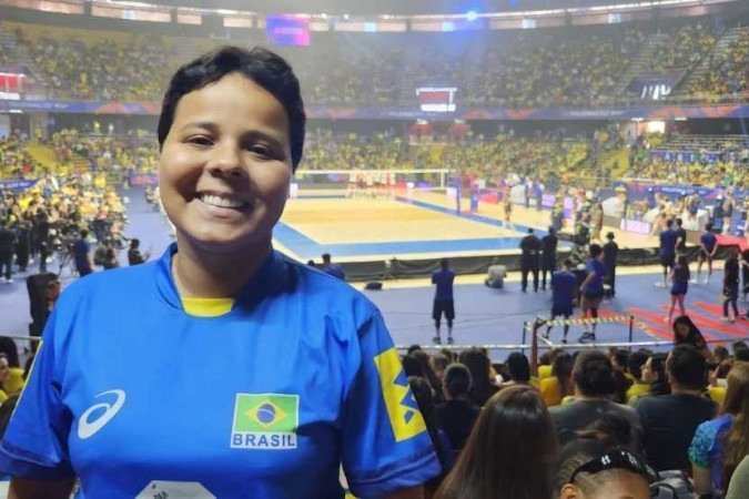 A derrota para os EUA não ofuscou o sorriso da paraibana Maiza Amorim