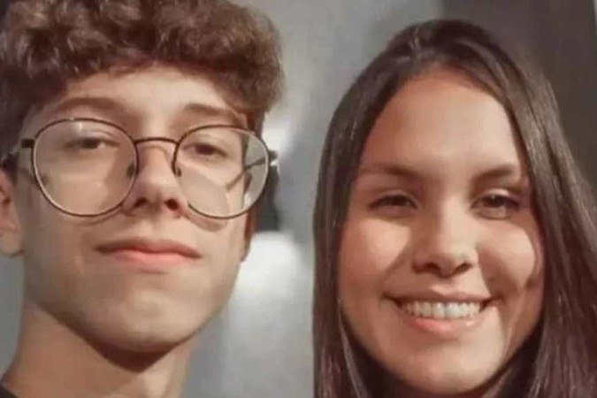 Luan e a namorada Karoline estavam juntos na escola quando o atirador abriu fogo aleatoriamente - (crédito: Reprodução/Redes Sociais) Luan e a namorada Karoline estavam juntos na escola quando o atirador abriu fogo aleatoriamente - (crédito: Reprodução/Redes Sociais)