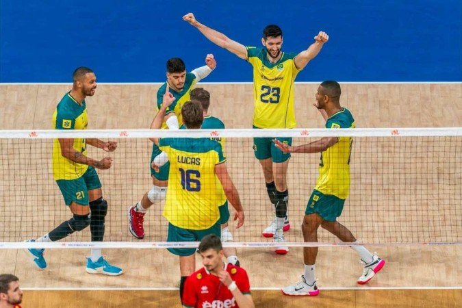 (crédito: Time Brasil/Twitter) (crédito: Time Brasil/Twitter)