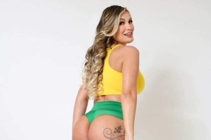 (crédito: Reprodução/Instagram @andressaurachoficial @roque_rodriguess) (crédito: Reprodução/Instagram @andressaurachoficial @roque_rodriguess)