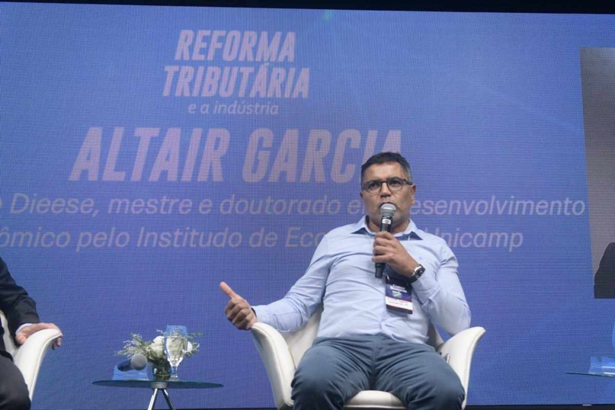 Altair Garcia,  seminário Reforma Tributária e a Indústria,