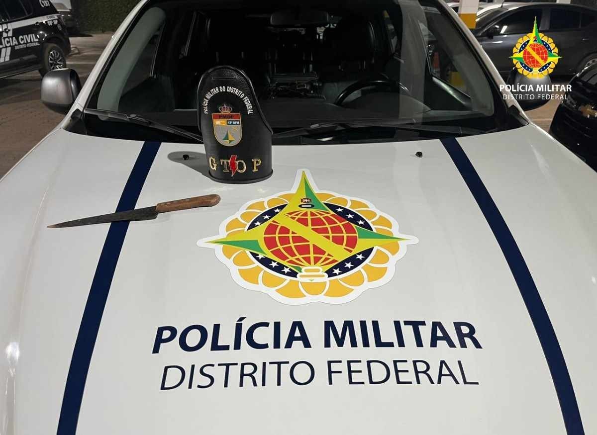 Polícia prende homem que esfaqueou e matou a mulher em Vicente Pires