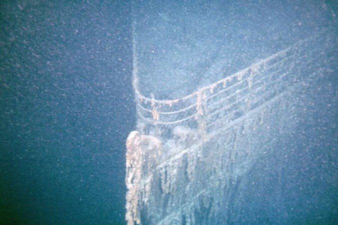 Registros feitos por Barton em mergulhos aos destroços do Titanic