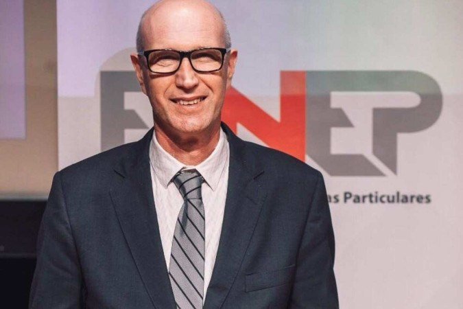 Bruno Eizerik, presidente da Fenep, defende o modelo do Novo Ensino Médio - (crédito: Fenep/Divulgação) Bruno Eizerik, presidente da Fenep, defende o modelo do Novo Ensino Médio - (crédito: Fenep/Divulgação)
