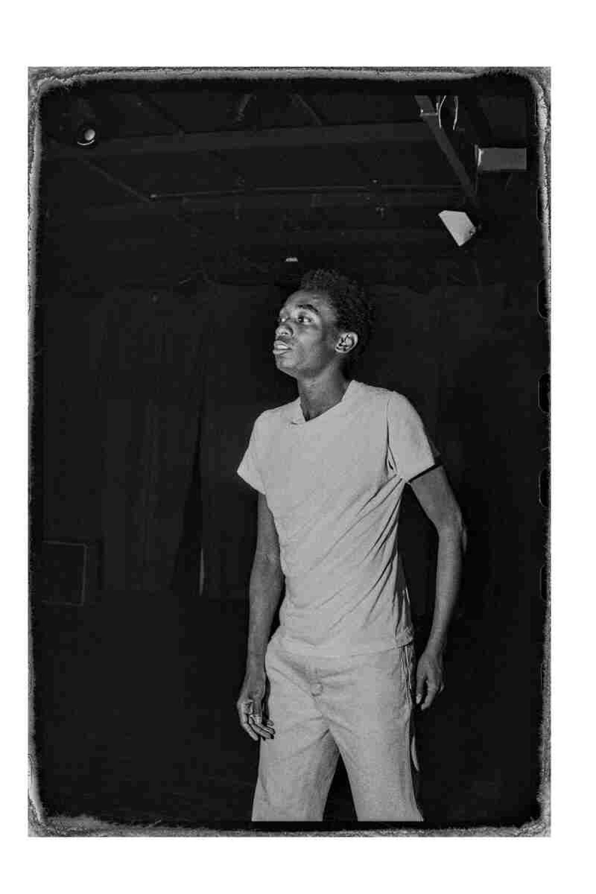 Robson Graia em ensaio     