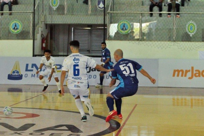 Brasília Futsal quer voltar a vencer em casa, no Ginásio Vera Cruz, e deixar a parte baixa da tabela da Liga Nacional -  (crédito: Luís Moreira/Brasília Futsal)
