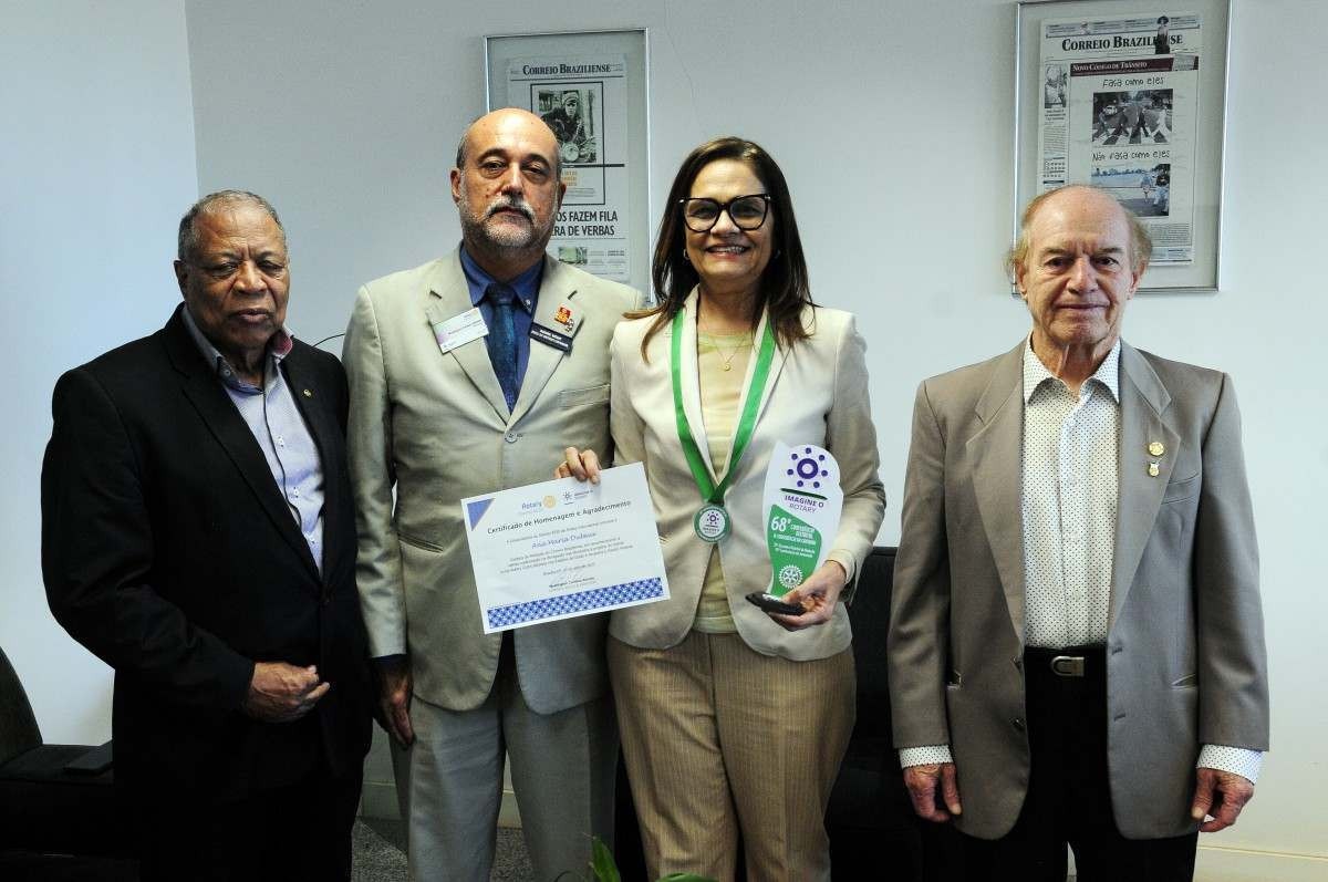 Rotary Internacional homenageia Correio Braziliense