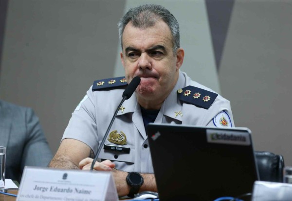 No entanto, segundo Moraes, no período ocorrerá as audiências do processo que é réu sete policiais militares, entre eles Naime -  (crédito:  Fotográfo/Agência Brasil)