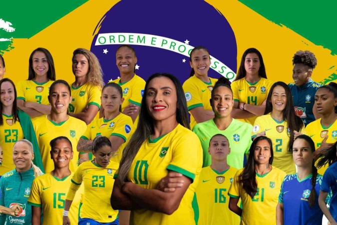 As maiores artilheiras da seleção brasileira feminina