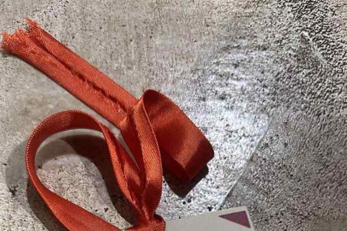 Crachá de Nina da empresa da sua tutora, LaMô.co