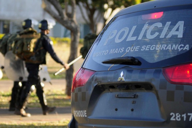 As mortes decorrentes de ação policial tiveram aumento no DF -  (crédito: Minervino Júnior/CB/D.A.Press)