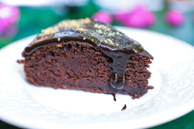 Bolo solado de abóbrinha, da chef Bela Marconi, do Santuária Café Bar
