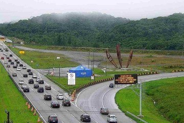 O valor do pedágio no Sistema Anchieta-Imigrantes será reajustado pela concessionária Ecovias -  (crédito: Divulgação/Ecovias)