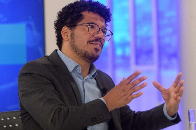 O CB.Poder recebeu Marivaldo Pereira, Secretário de Acesso à Justiça do MJSP (Ministério da Justiça e Segurança Pública) -  (crédito:  Ed Alves/CB/DA.Press)