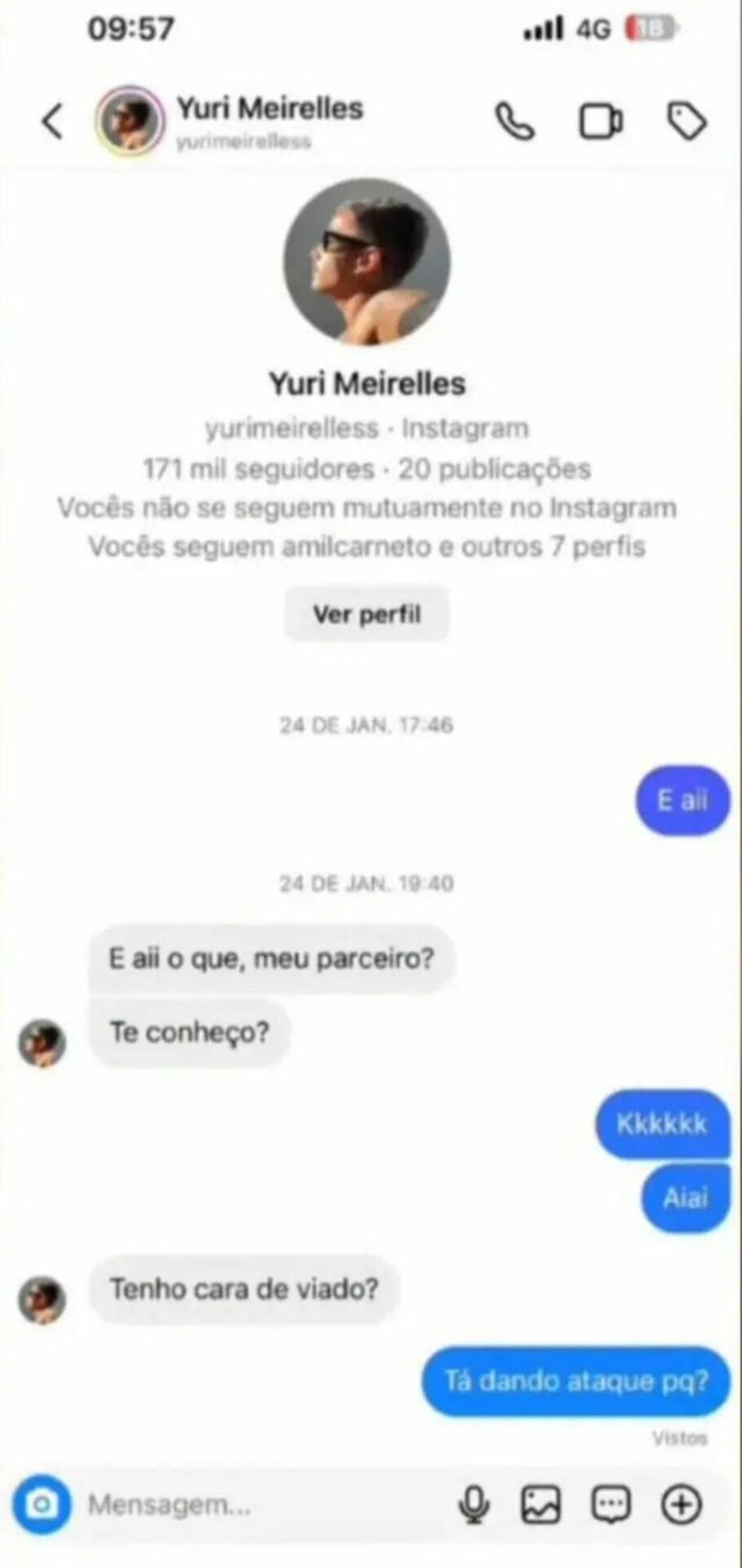 Yuri Meirelles, modelo do clipe de Anitta, se explica após polêmica: 