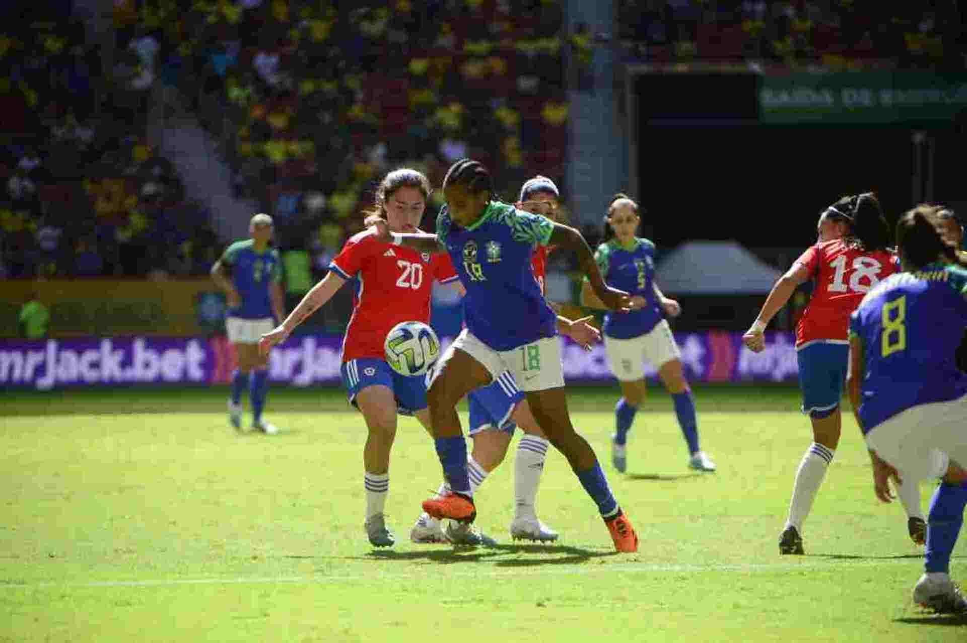 Atuações: veja como se saíram as jogadoras do Brasil em jogo contra o Chile