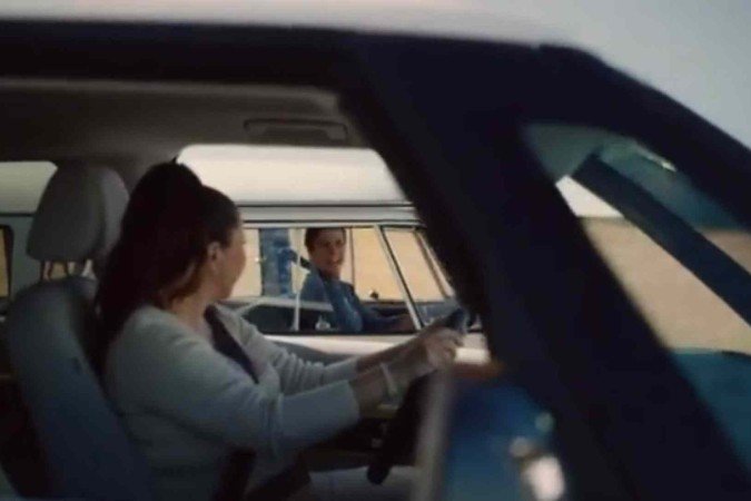 Elis Regina em dueto com a filha Maria Rita -  (crédito: Reprodução/Youtube/Volkswagen )