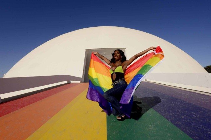  Scarlety Pereira Furtado, 29, mudou de gênero do masculino para o feminino em setembro de 2022