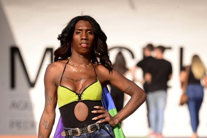  Scarlety Pereira Furtado, 29, mudou de gênero do masculino para o feminino em setembro de 2022