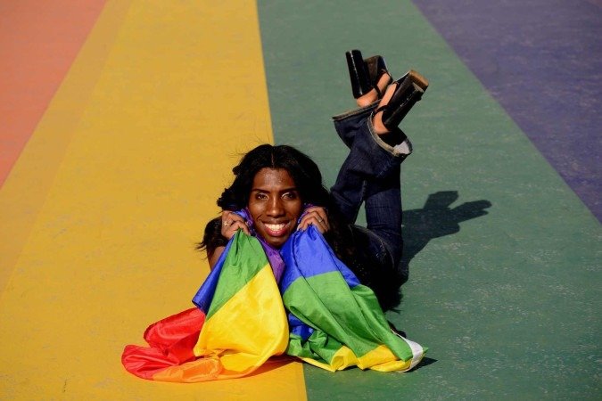  Scarlety Pereira Furtado, 29, mudou de gênero do masculino para o feminino em setembro de 2022