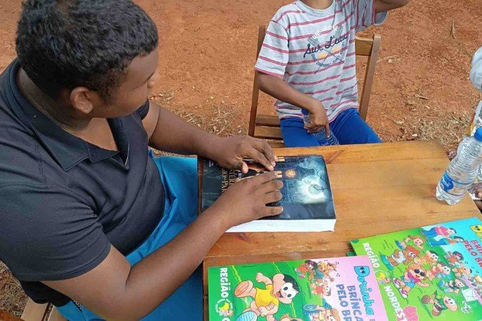 (crédito: Projeto Rolezinho Literário no Leia na Rua - divulgação) (crédito: Projeto Rolezinho Literário no Leia na Rua - divulgação)