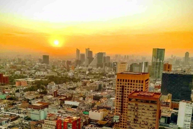 Satélite consegue detectar pequenas mudanças na superfície do planeta -  (crédito: Reprodução/Instagram/@ arnoldo_schmidt_neto)