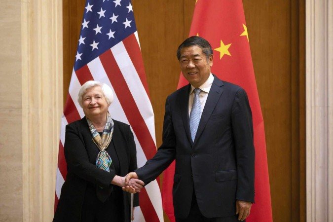 (crédito: (Photo by Mark Schiefelbein / POOL / AFP)) (crédito: (Photo by Mark Schiefelbein / POOL / AFP))