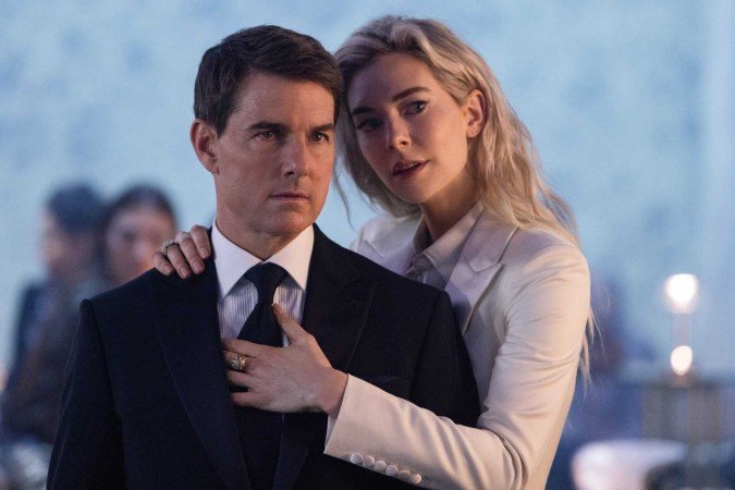 Tom Cruise e Vanessa Kirby formam dupla em 'Missão: impossível'
- (crédito: Christian Black) Tom Cruise e Vanessa Kirby formam dupla em 'Missão: impossível'
- (crédito: Christian Black)