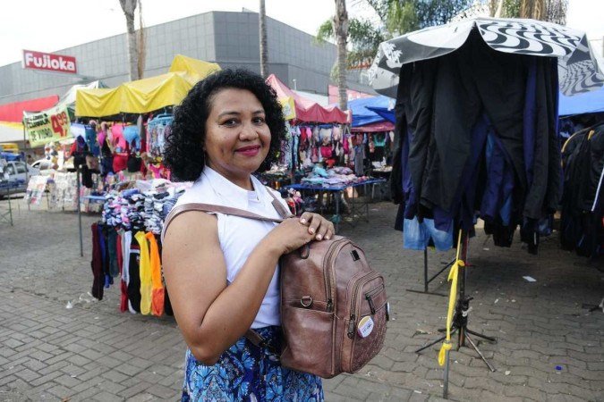  11/07/2023. Crédito: Minervino Júnior/CB/D.A Press. Brasil.  Brasilia - DF. Insegurança na Ceilândia com a falta de policiamento no local. Valdelice Pinheiro.
