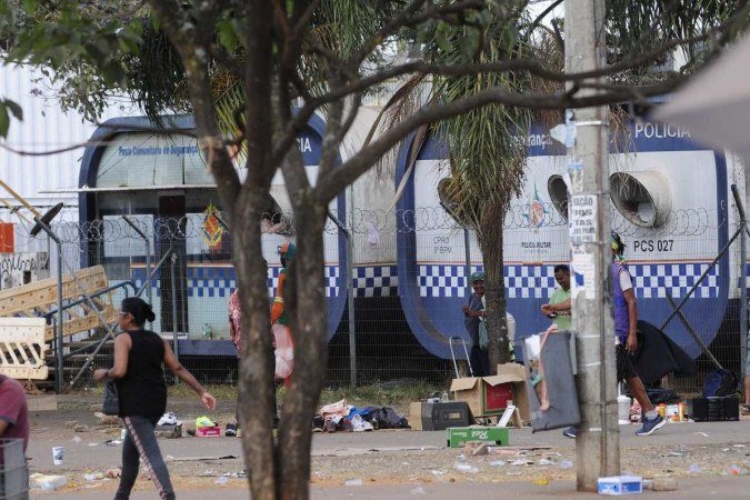  11/07/2023. Crédito: Minervino Júnior/CB/D.A Press. Brasil.  Brasilia - DF. Insegurança na Ceilândia com a falta de policiamento no local.