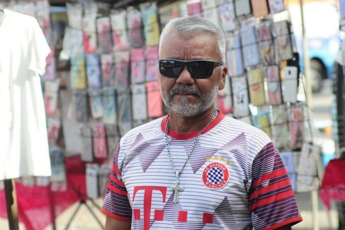 Severino Neto é feirante em Ceilândia desde 2019