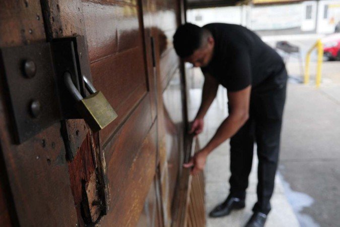  11/07/2023. Crédito: Minervino Júnior/CB/D.A Press. Brasil.  Brasilia - DF. Insegurança no Guará com a falta de policiamento no local. Ítalo Ramon da Silva(quiosque QE28).