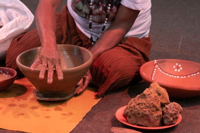 11/07/2023 - Fotos da matéria especial da Revista sobre a Fenearte e artesãos no Recife 