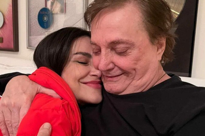 Após faltar ao casamento de Cleo, Fábio Jr. se declara para a filha - Após faltar ao casamento de Cleo, Fábio Jr. se declara para a filha -