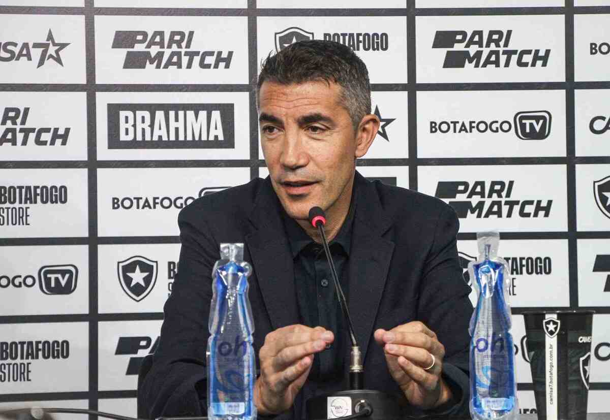 Bruno Lage é o novo técnico do Botafogo -  (crédito: Arthur Barreto / BFR)