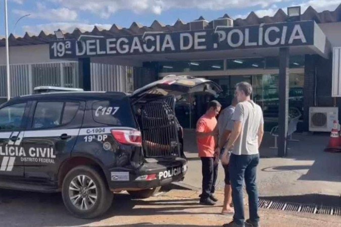 Homem foi preso em flagrante - (crédito: PCDF/Divulgação) Homem foi preso em flagrante - (crédito: PCDF/Divulgação)