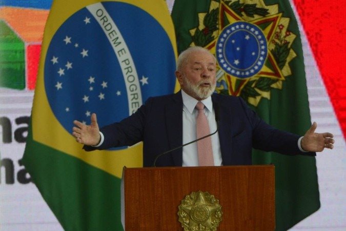  13/07/2023 Crédito: Marcelo Ferreira/CB/D.A Press. Brasil. Brasilia - DF - Palácio do Planalto, lançamento do programa Minha Casa, Minha Vida, com a presença do presidente Luis Inácio Lula da Slva.